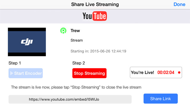 DJIstream