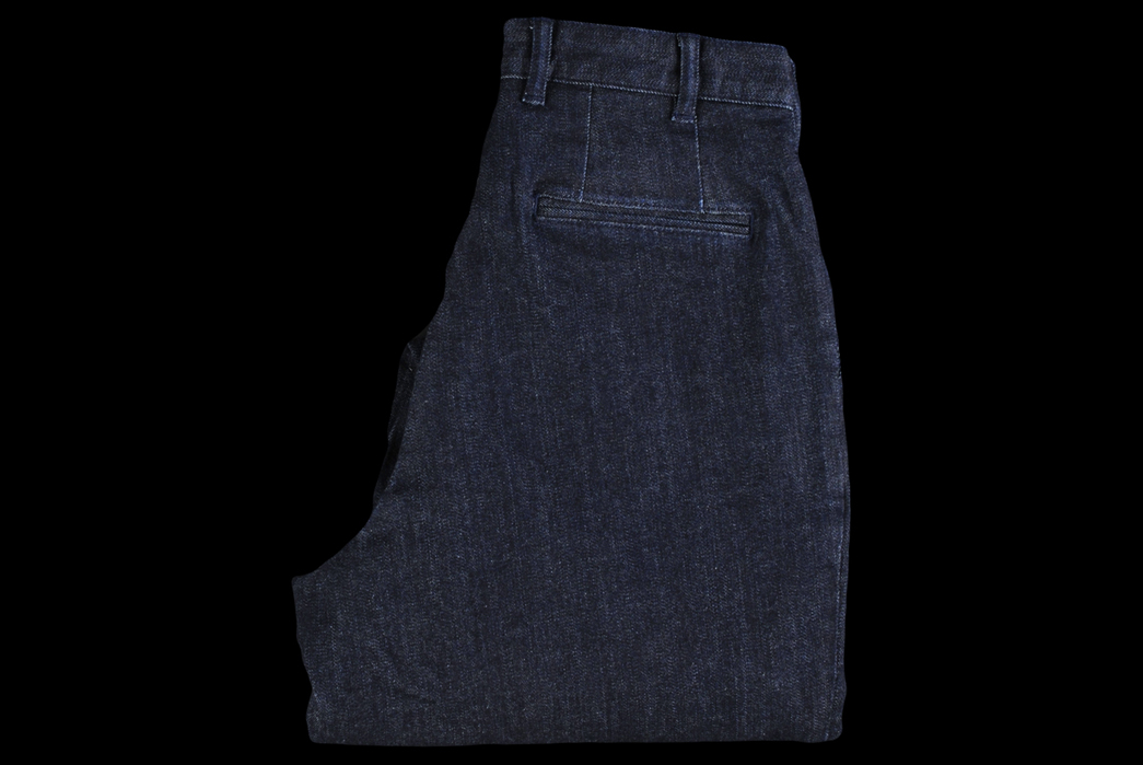 beams-2-pocket-denim-pant-folded