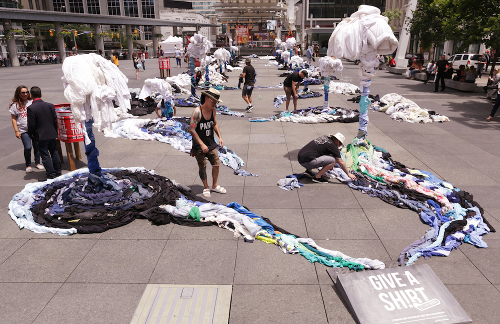 give-a-shirt-art-installation-toronto