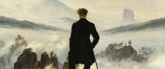 Wanderer above the sea of fog, by Caspar David Friedrich (1774-1840). (Photo by DeAgostini/Getty Images)