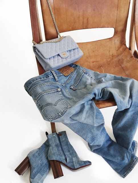 Denim-trio