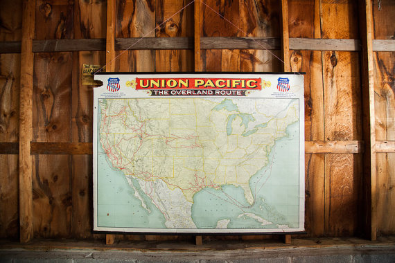 Vintage-Map