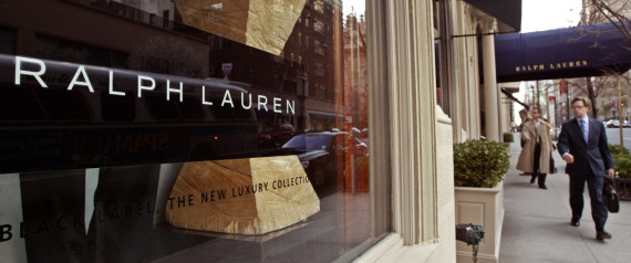 RALPH LAUREN MEN'S STORE ON NEW YORK'S UPPER EAST SIDE